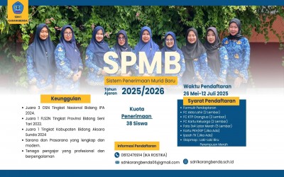 TELAH DIBUKA SPMB SDN 1 KARANGBENDA TAHUN AJARAN 2025/2026